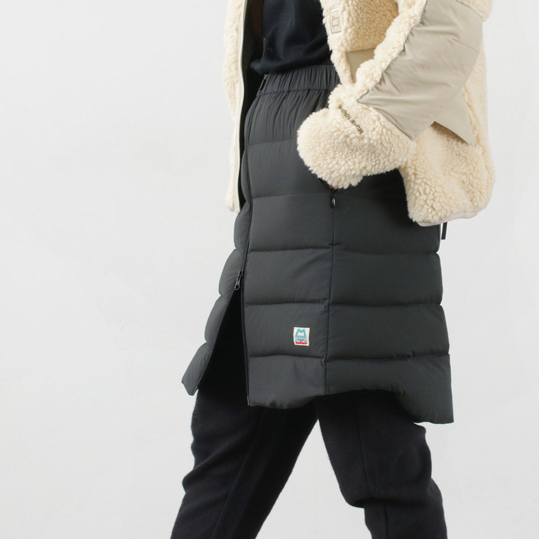 【50%OFF】MOUNTAIN EQUIPMENT(マウンテンイクィップメント) ストレッチダウン スカート レディース アウトドア 巻きスカート ショート丈 STRETCH DOWN SKIRT【セール】
