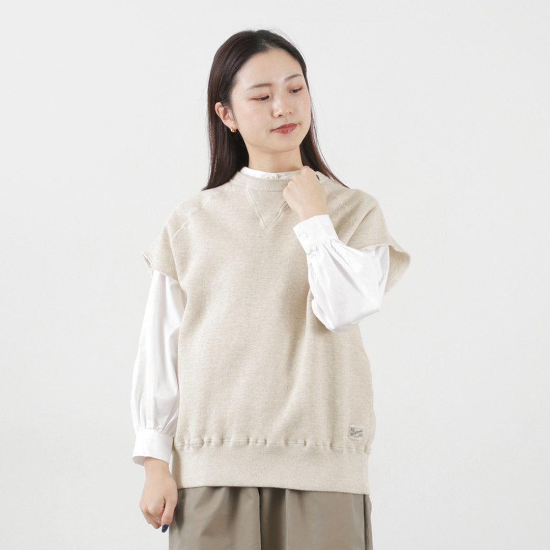 【40%OFF】KEPANI(ケパニ) 別注 スウェットベスト ラフィー裏起毛