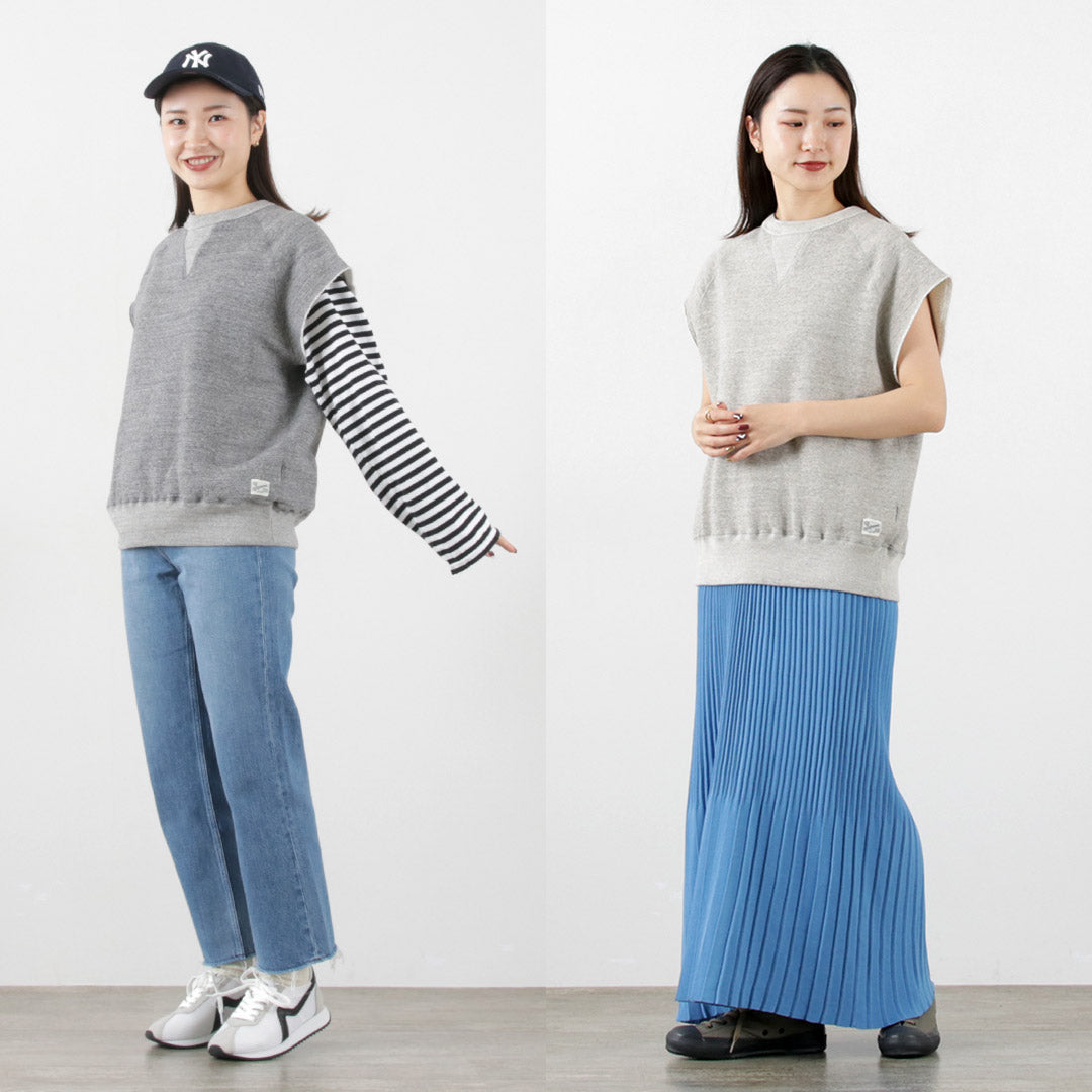 【40%OFF】KEPANI(ケパニ) 別注 スウェットベスト ラフィー裏起毛