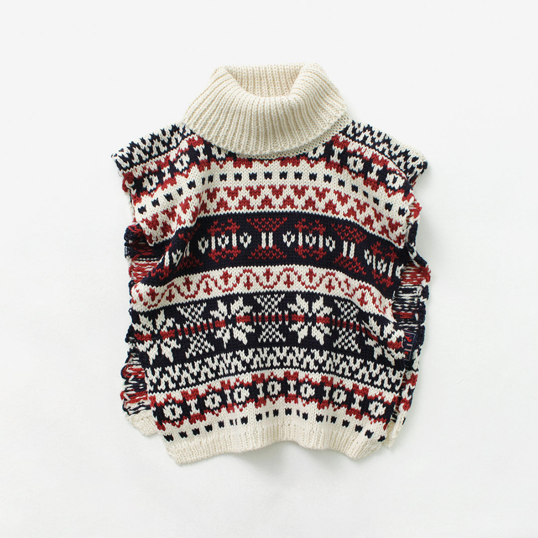【30%OFF】CLIPPER CASUALS(クリッパーカジュアル) フェアアイル ベスト