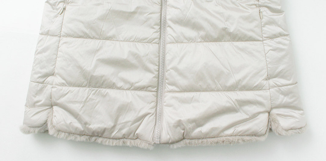 【30%OFF】SAVE THE DUCK(セーブザダック) ナタリー シンセティックダウン リバーシブル ファースタンドジャケット