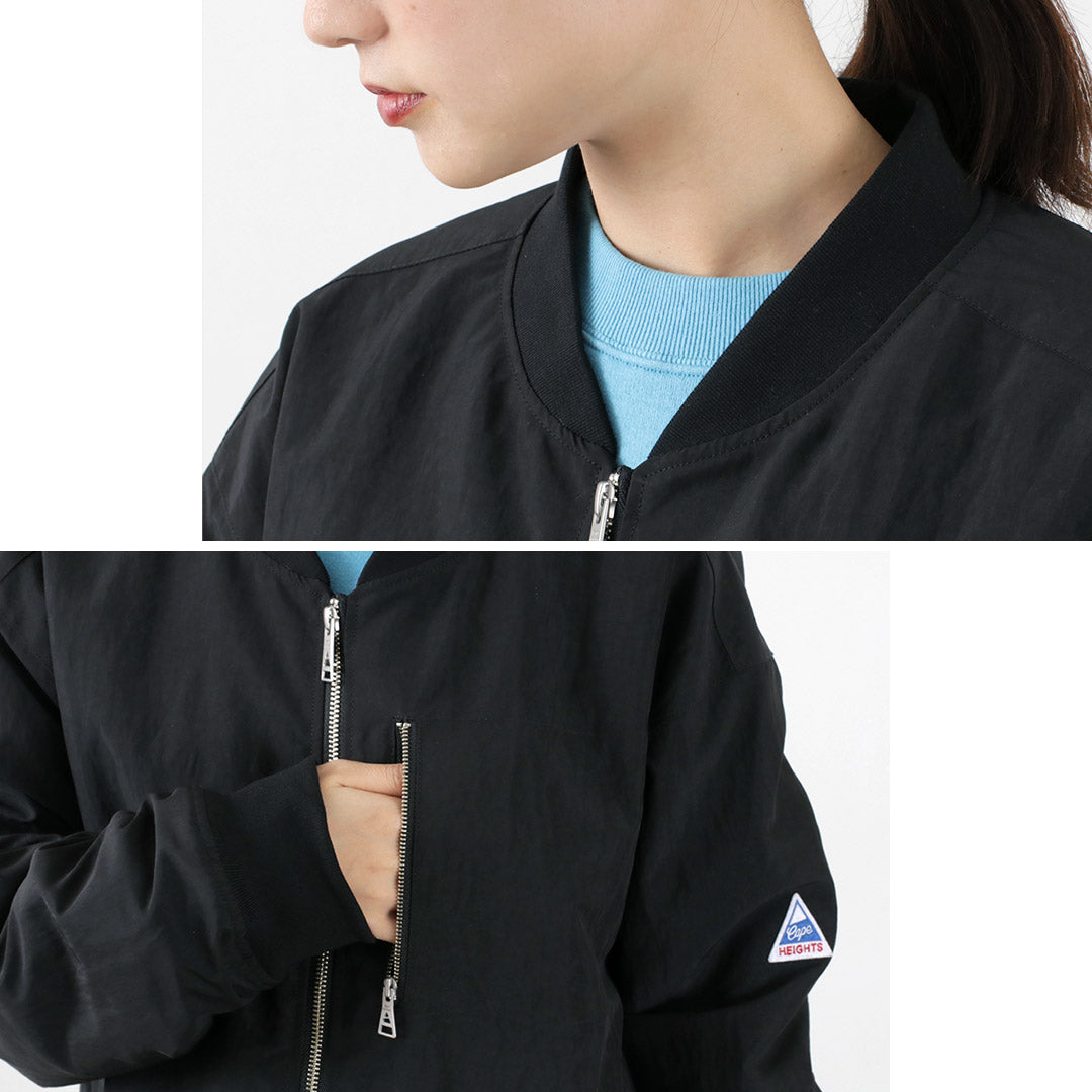 【50%OFF】CAPE HEIGHTS(ケープハイツ) アーラ ロングボンバーコート レディース アウター ミドル丈 ロング丈 ミリタリー ゆったり 軽い WMS ARLA LONG BOMBER【セール】