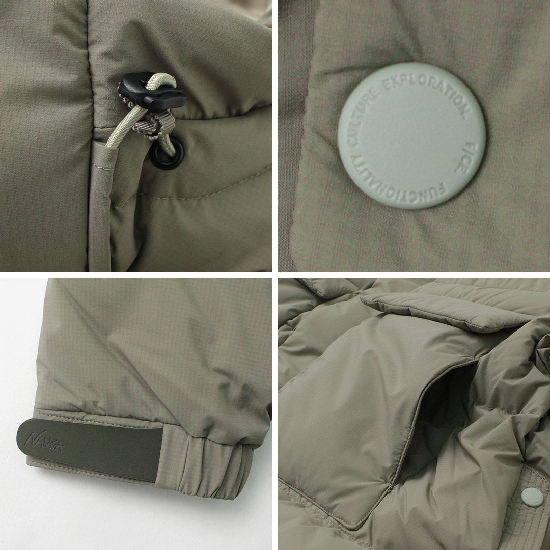 【20%OFF】F/CE.(エフシーイー) ショートダウンブルゾン レディース アウター NANGA ナンガ 日本製 短め 大きめ FT SHORT DOWN BLOUSON【セール】