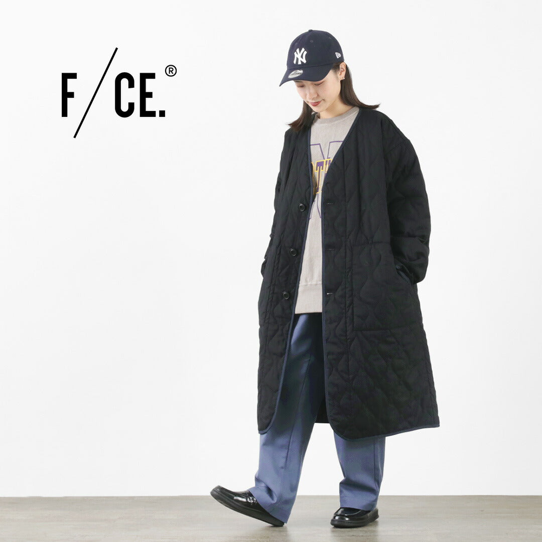 【50%OFF】F/CE.(エフシーイー) ウールキルトコート