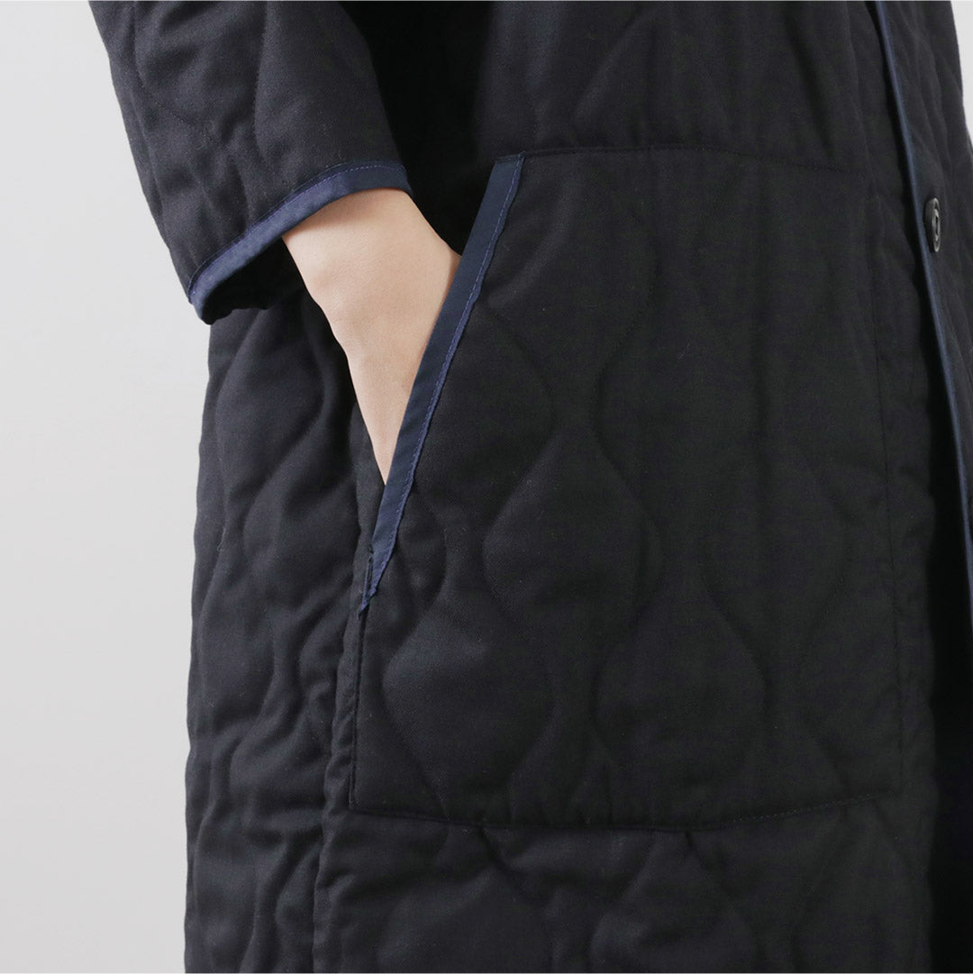 【40%OFF】F/CE.(エフシーイー) ウールキルトコート