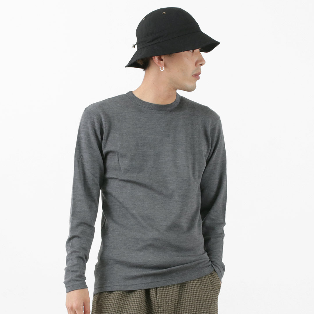 MINUS33(マイナス33) チョコルアクルー メリノウール ベースレイヤー インナー