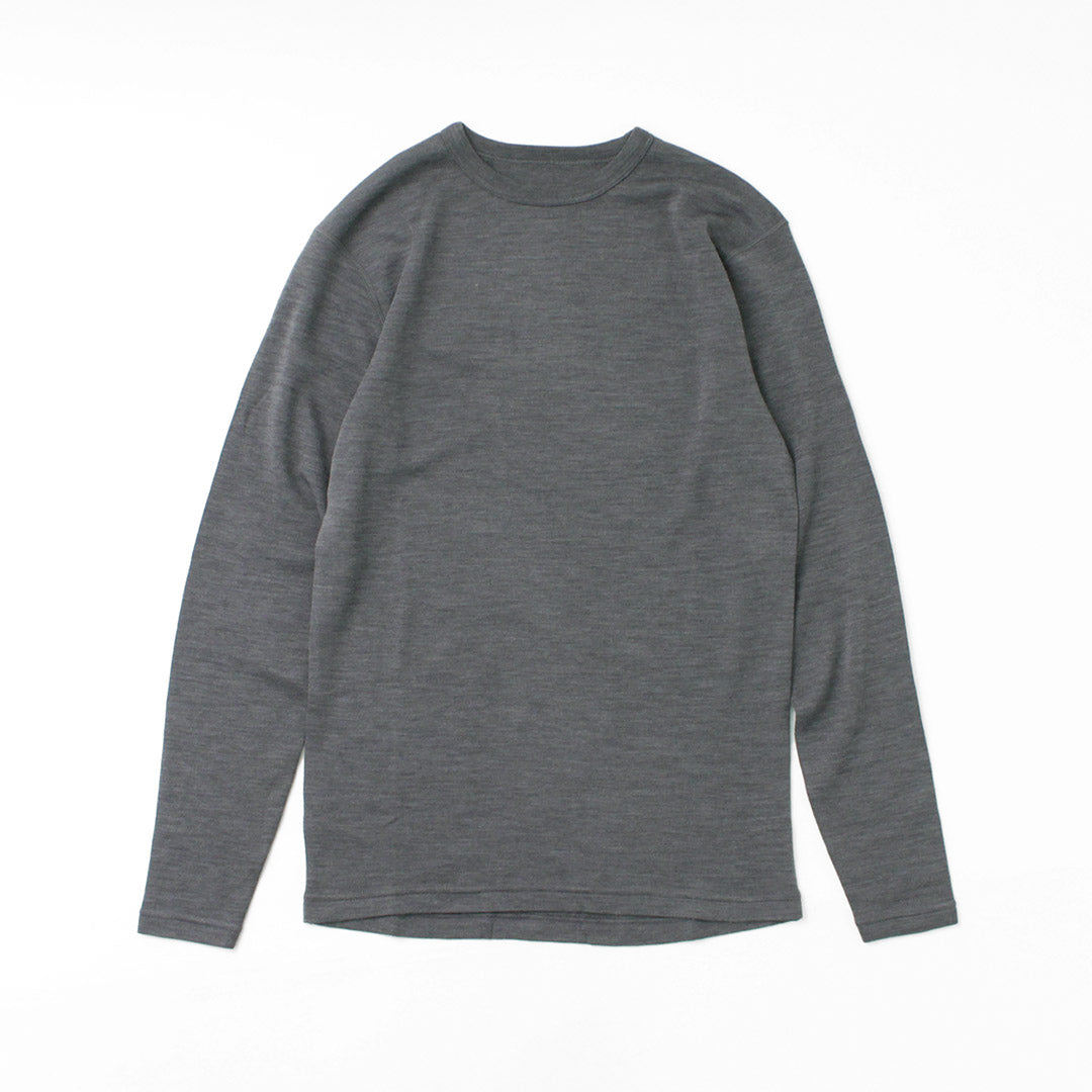 MINUS33(マイナス33) チョコルアクルー メリノウール ベースレイヤー インナー