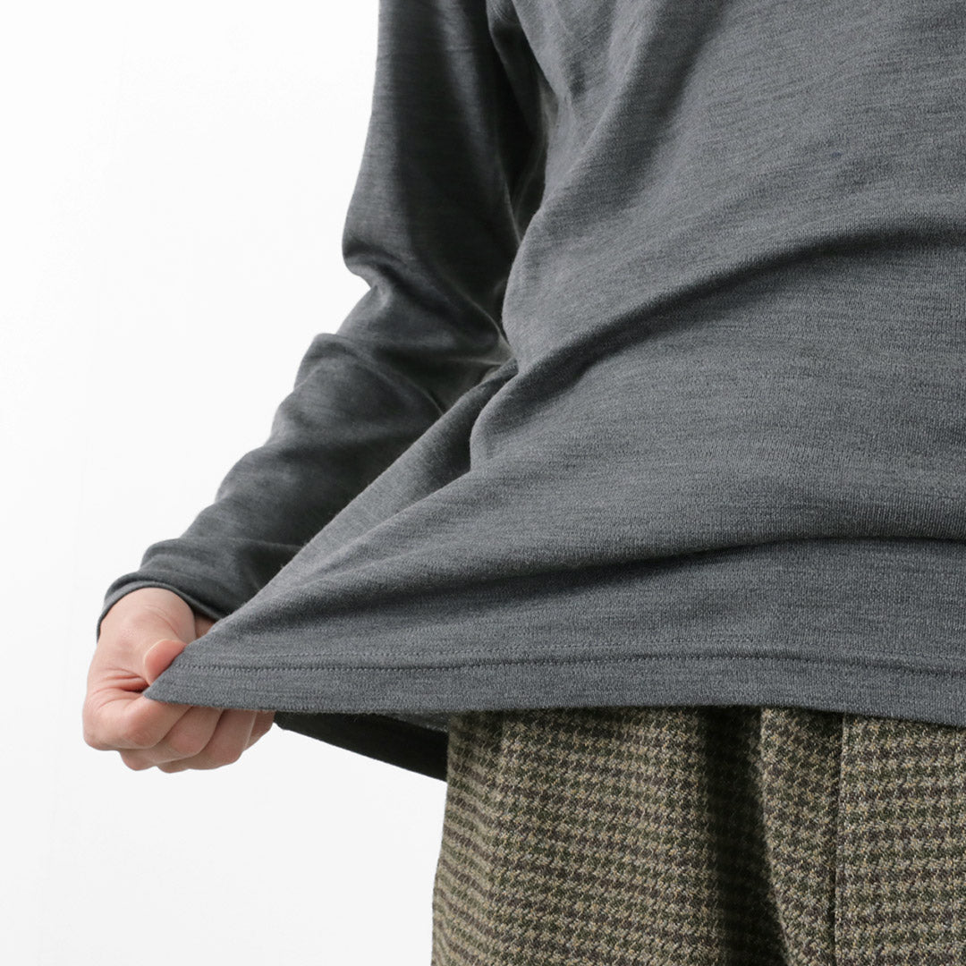 MINUS33(マイナス33) チョコルアクルー メリノウール ベースレイヤー インナー