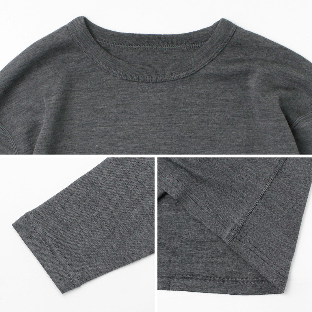 MINUS33(マイナス33) チョコルアクルー メリノウール ベースレイヤー インナー