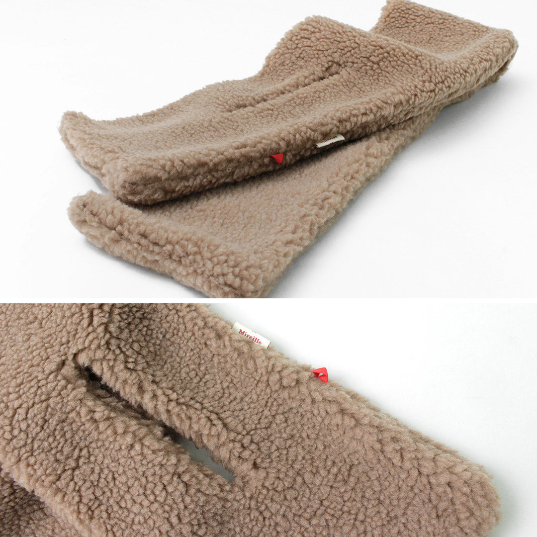 【50%OFF】VINCENT ET MIREILLE(ヴァンソン エ ミレイユ) ボア マフラー レディース ネックウォーマー 差し込み ショート 防寒 保温 ギフト プレゼント BOA MUFFLER【セール】