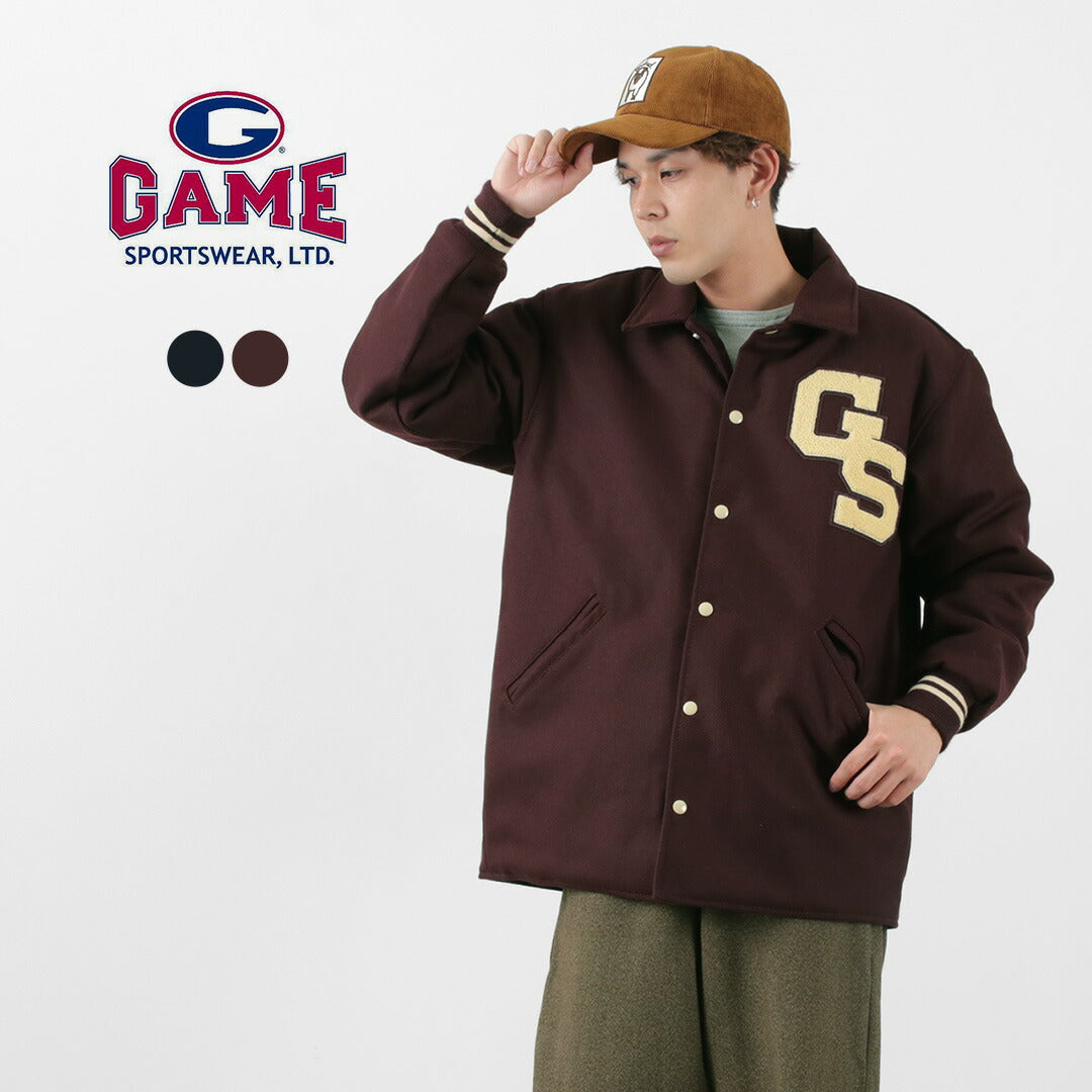 【30%OFF】GAME SPORTSWEAR(ゲームスポーツウェア) スタジアム サーコート