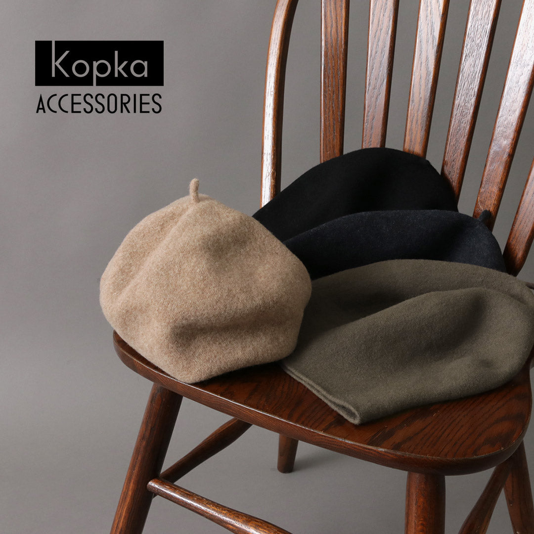 KOPKA(コプカ) ピュア メリノ ロールアップベレー