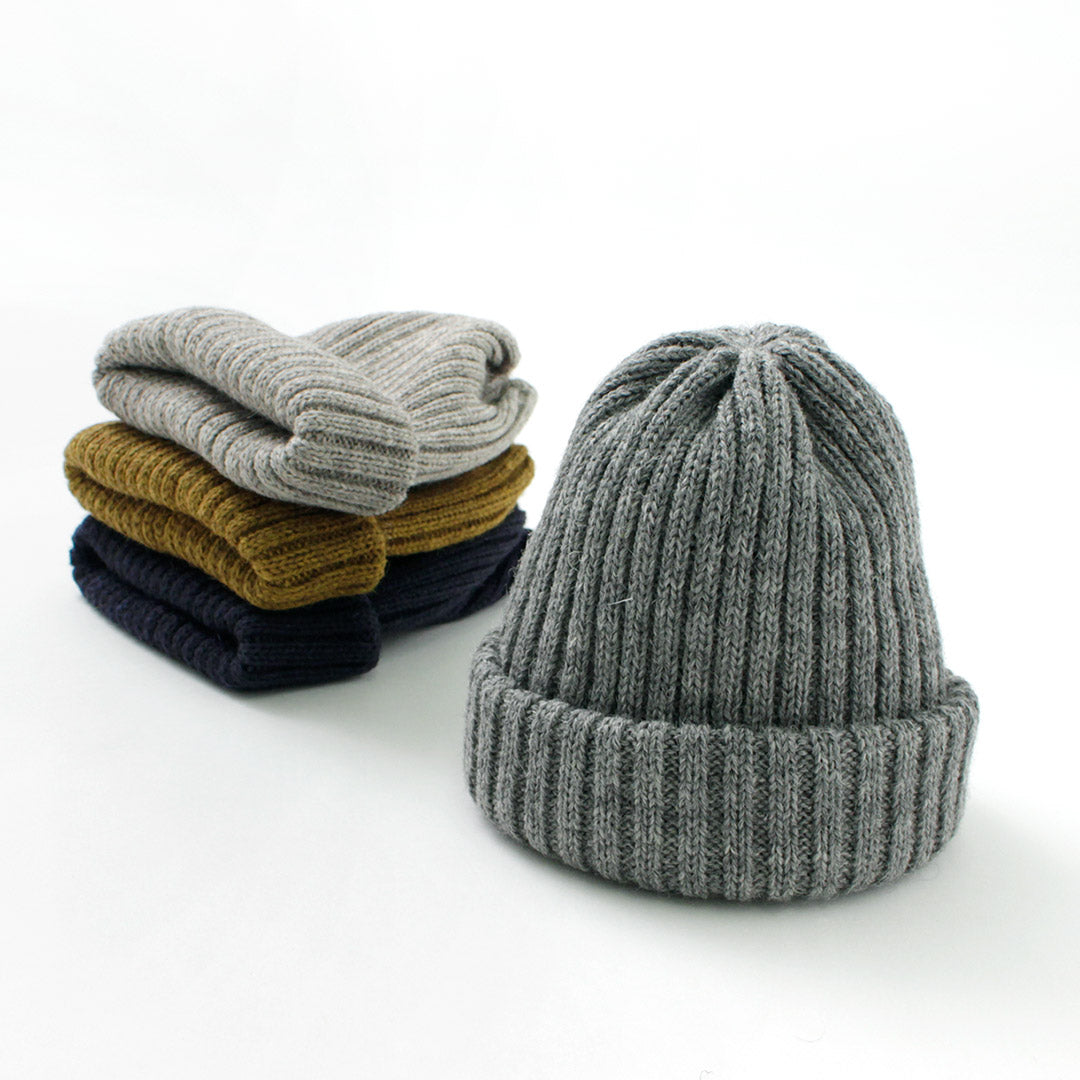 HIGHLAND 2000(ハイランド2000) ブリティッシュウール 2×1リブ ボビーキャップ ダブルターンアップ