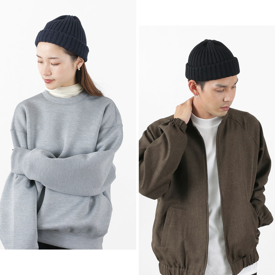 HIGHLAND 2000(ハイランド2000) ブリティッシュウール 2×1リブ ボビーキャップ ダブルターンアップ