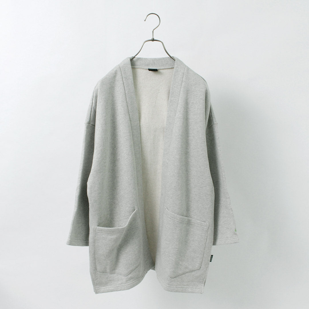 【50%OFF】GOHEMP(ゴーヘンプ) ヘンプスウェット ハオリ カーディガン