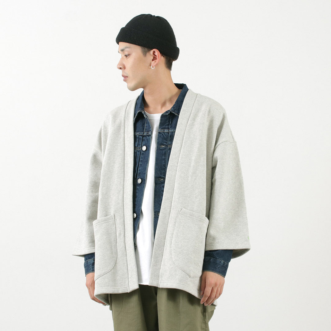 【50%OFF】GOHEMP(ゴーヘンプ) ヘンプスウェット ハオリ カーディガン