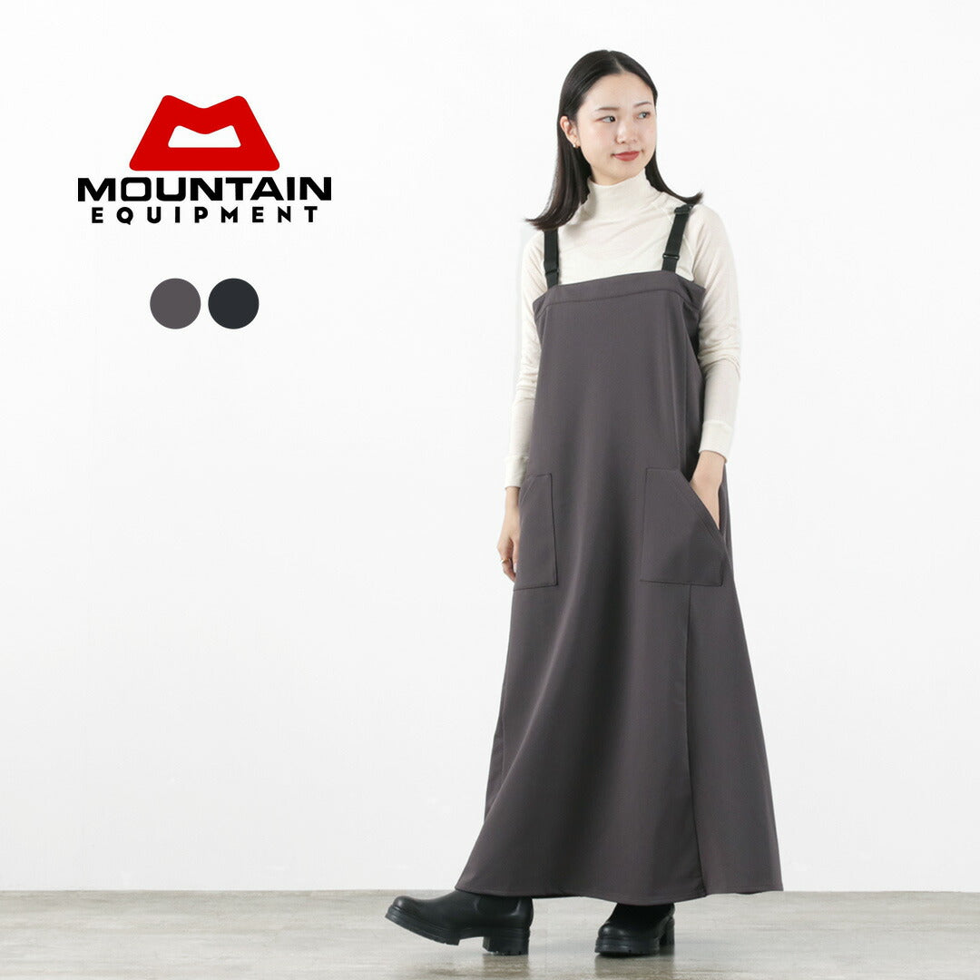 【50%OFF】MOUNTAIN EQUIPMENT(マウンテンイクイップメント) ベルテッド ウォーム ワンピース 無地 速乾 ストレッチ 伸縮 イージーケア アウトドア レディース BELTED WARM ONE PIECE【セール】