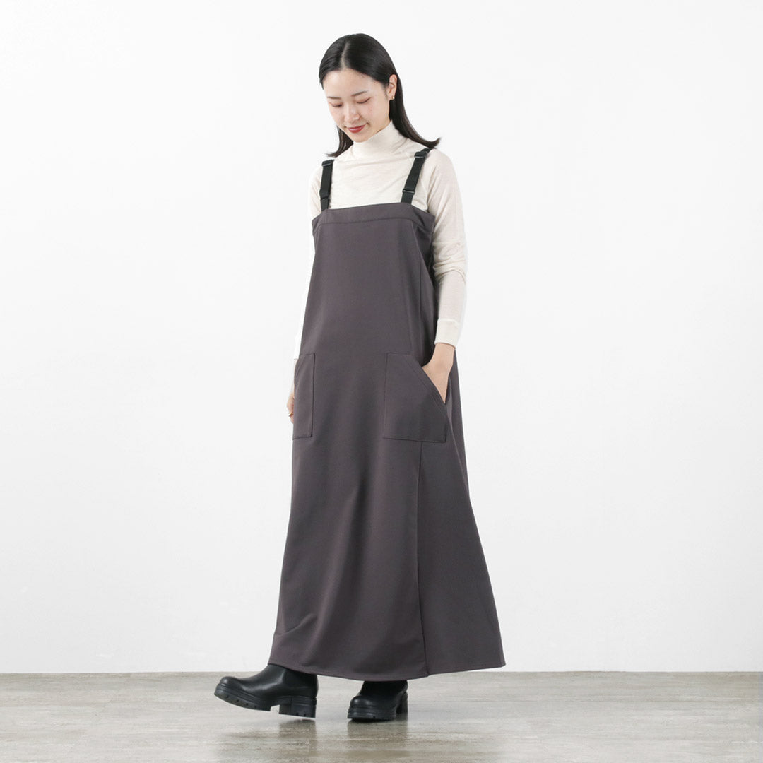 【50%OFF】MOUNTAIN EQUIPMENT(マウンテンイクイップメント) ベルテッド ウォーム ワンピース 無地 速乾 ストレッチ 伸縮 イージーケア アウトドア レディース BELTED WARM ONE PIECE【セール】