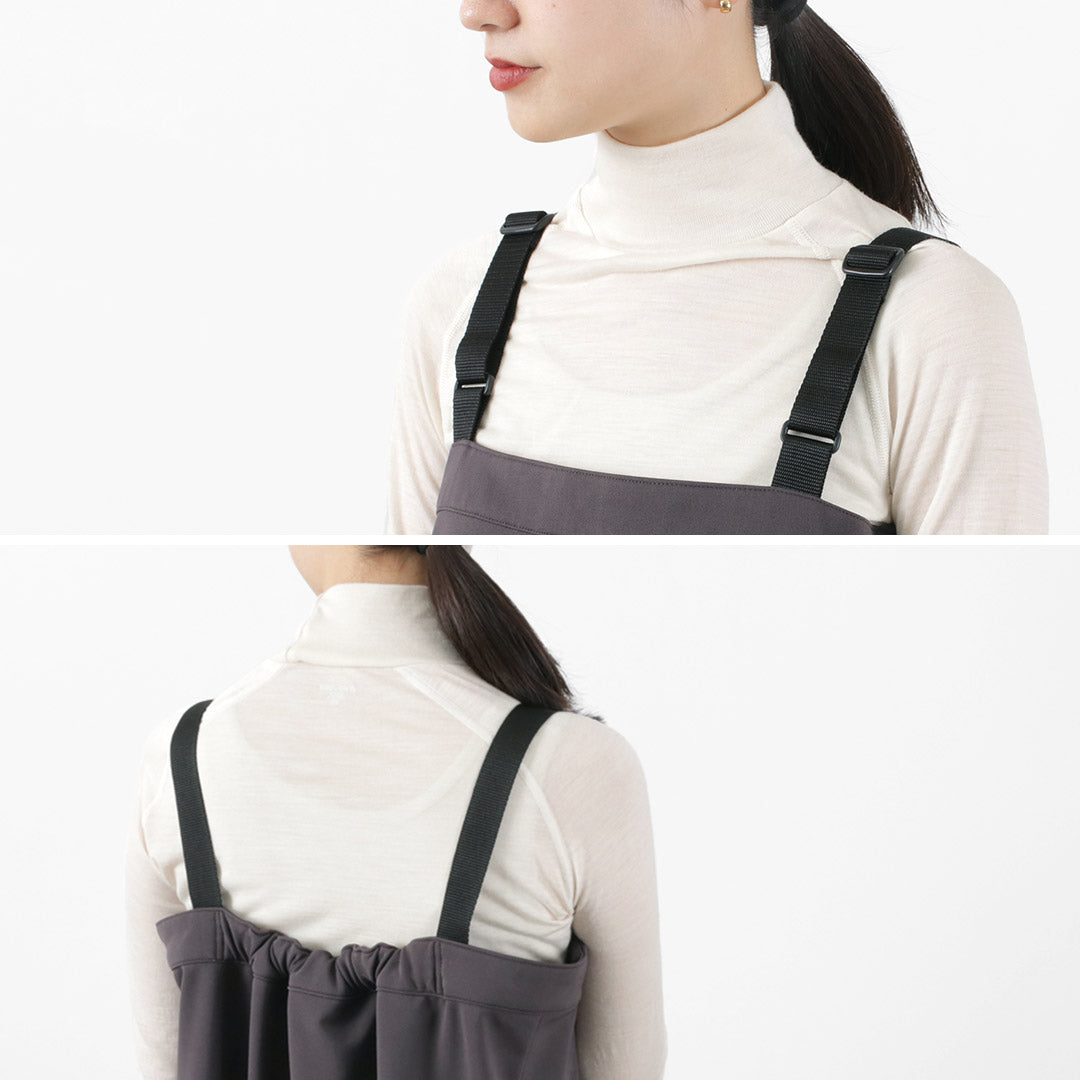 【50%OFF】MOUNTAIN EQUIPMENT(マウンテンイクイップメント) ベルテッド ウォーム ワンピース 無地 速乾 ストレッチ 伸縮 イージーケア アウトドア レディース BELTED WARM ONE PIECE【セール】