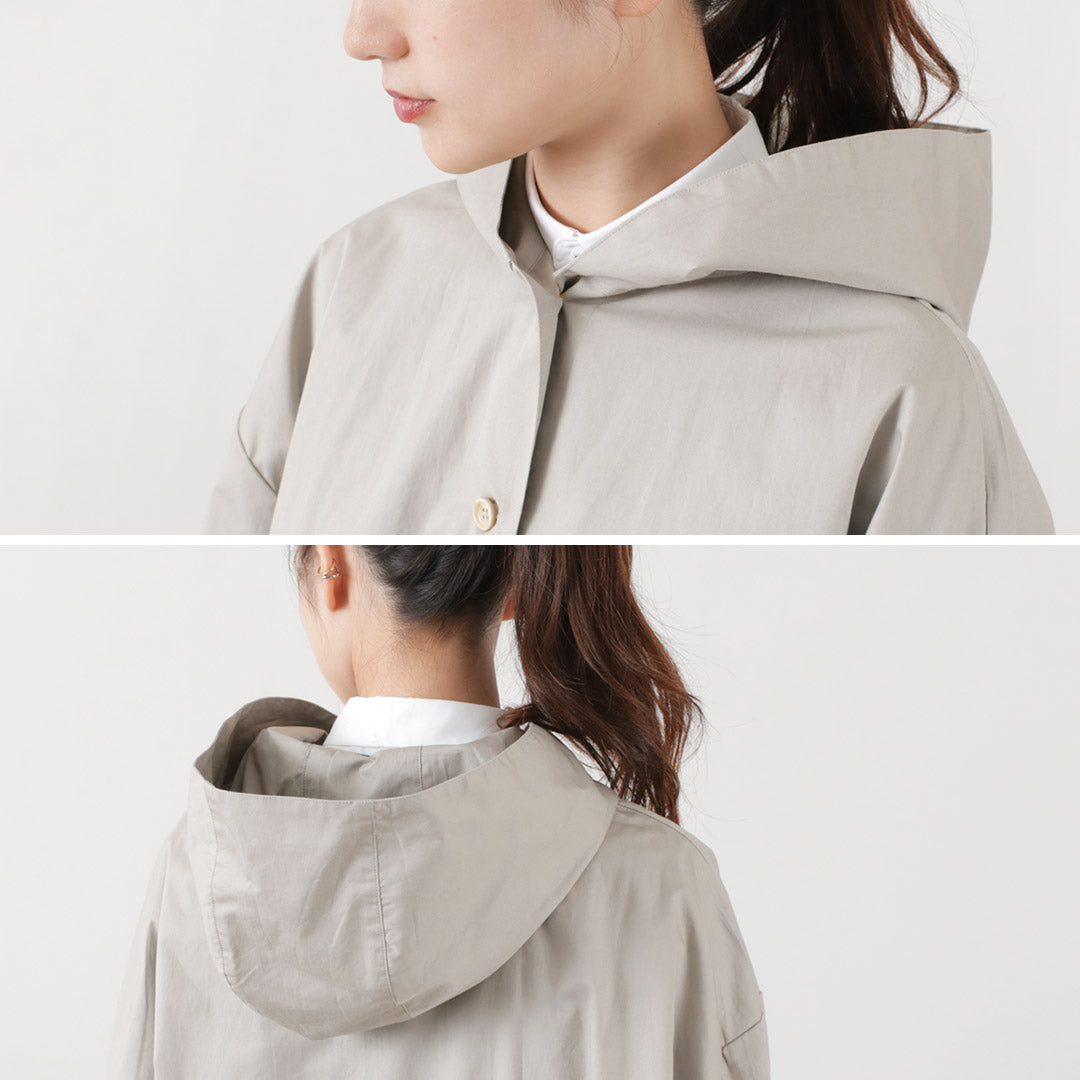 【40%OFF】COMMENCEMENT(コメンスメント) フーデッド シャツコート