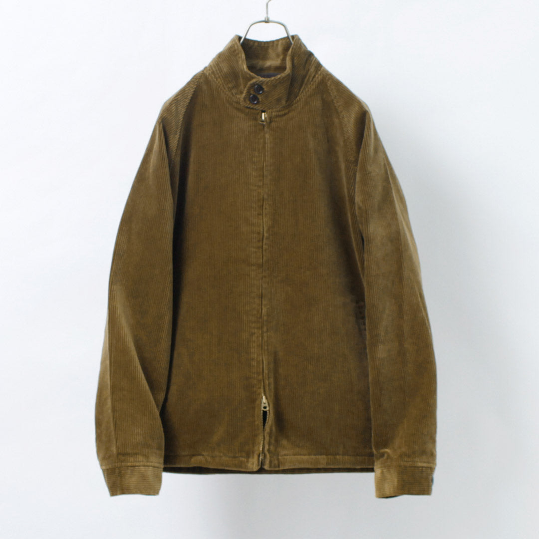 FOB FACTORY（FOBファクトリー） F2426 コーデュロイ ハリントンジャケット コットン アウター メンズ 日本製 COUDUROY  HARRINGTON JKT