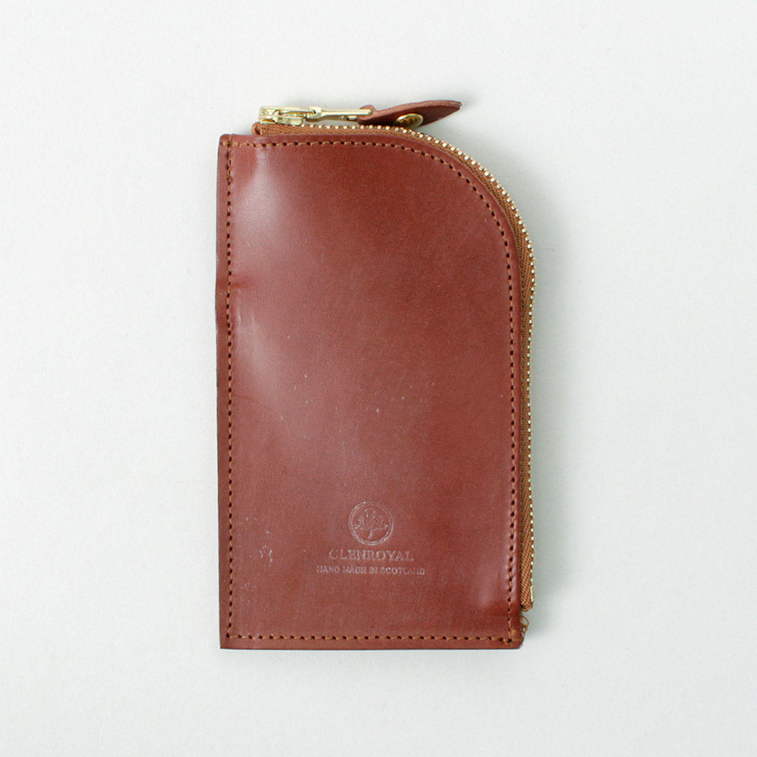 【正規品】GLENROYAL(グレンロイヤル) ポケット付きジップキーケース
