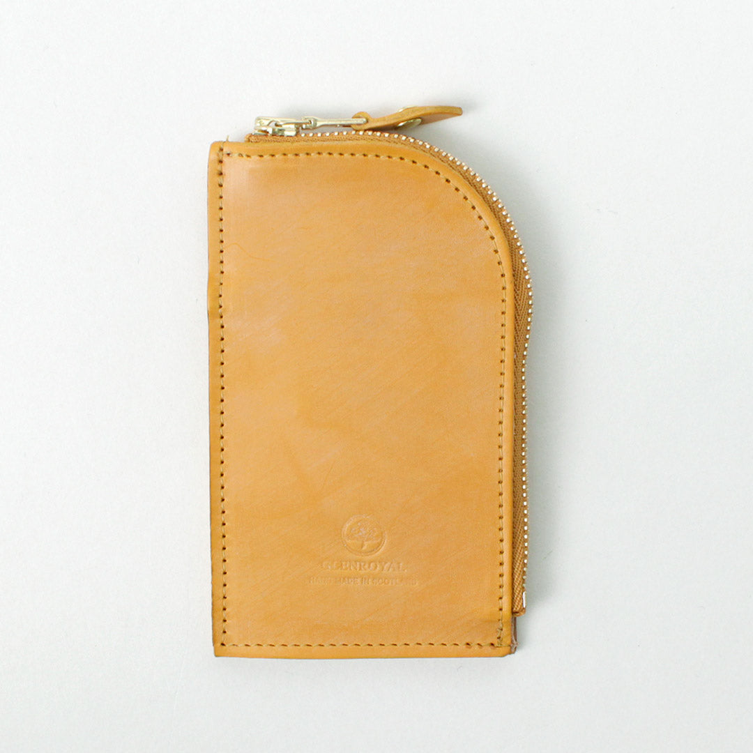 【正規品】GLENROYAL(グレンロイヤル) ポケット付きジップキーケース