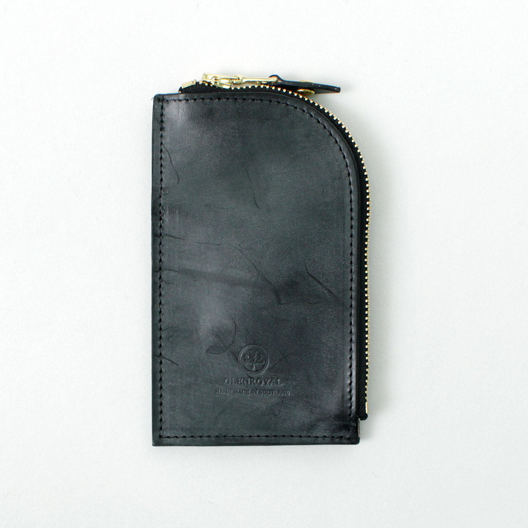 【正規品】GLENROYAL(グレンロイヤル) ポケット付きジップキーケース