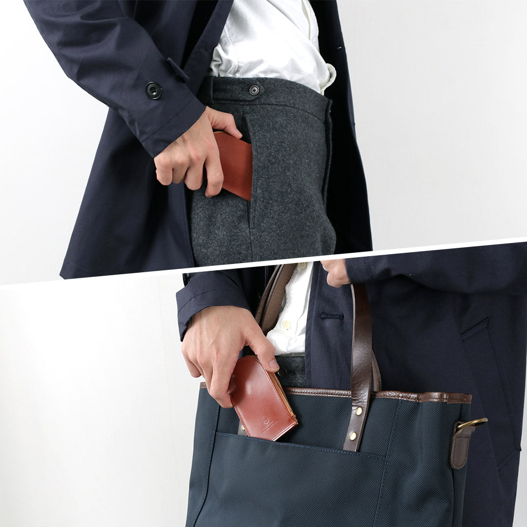 【正規品】GLENROYAL(グレンロイヤル) ポケット付きジップキーケース