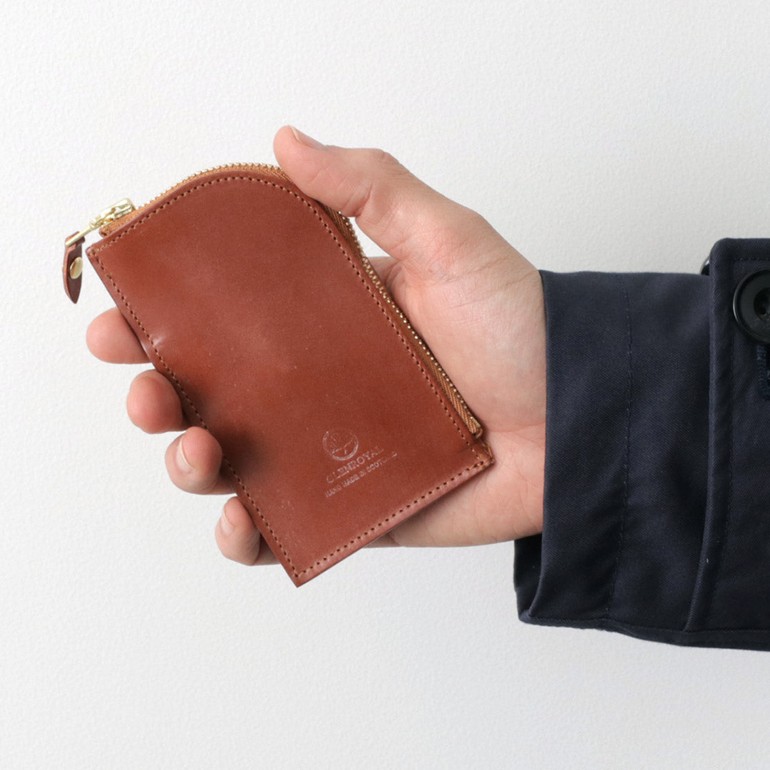 【正規品】GLENROYAL(グレンロイヤル) ポケット付きジップキーケース