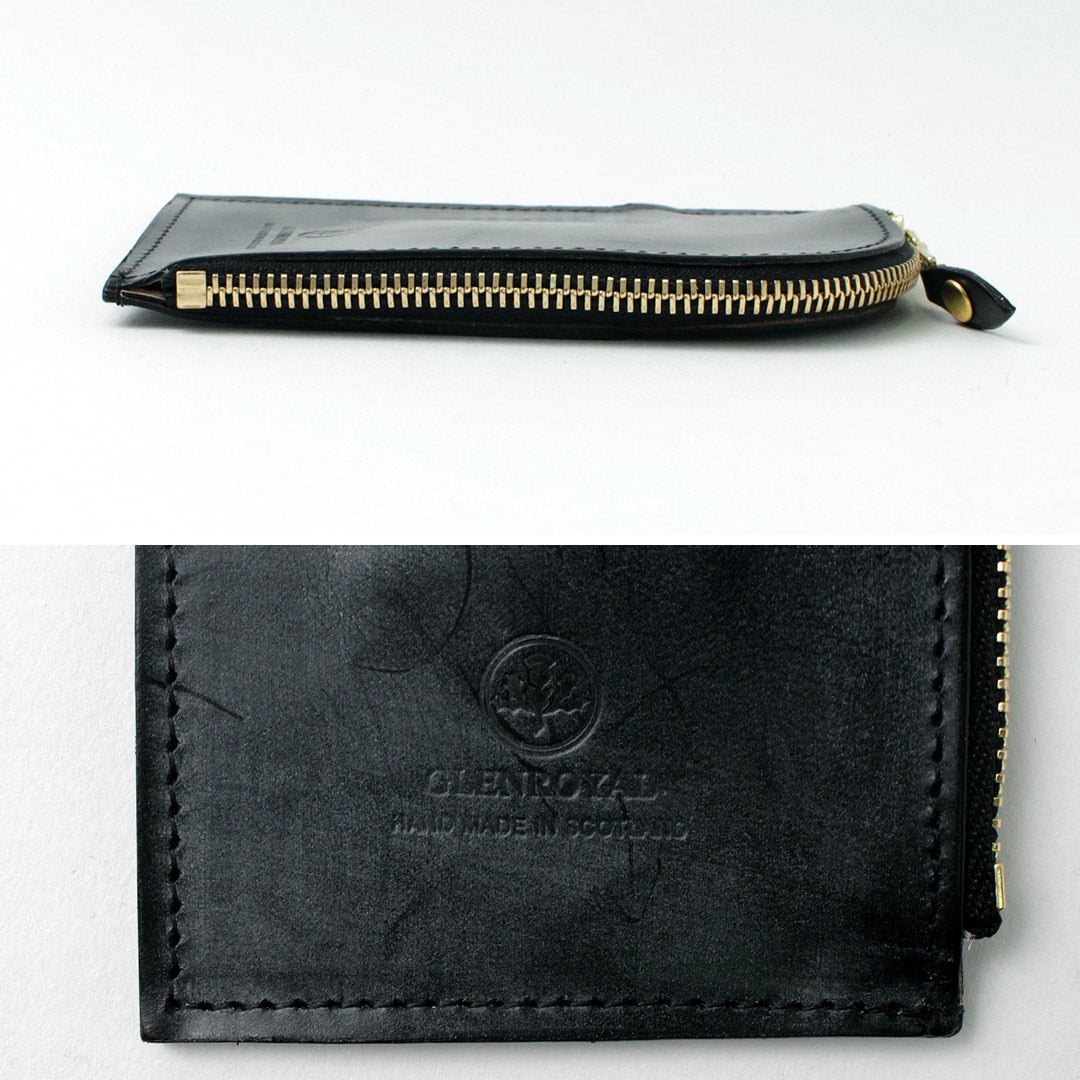 【正規品】GLENROYAL(グレンロイヤル) ポケット付きジップキーケース