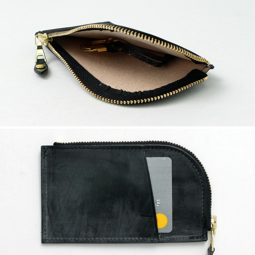 【正規品】GLENROYAL(グレンロイヤル) ポケット付きジップキーケース