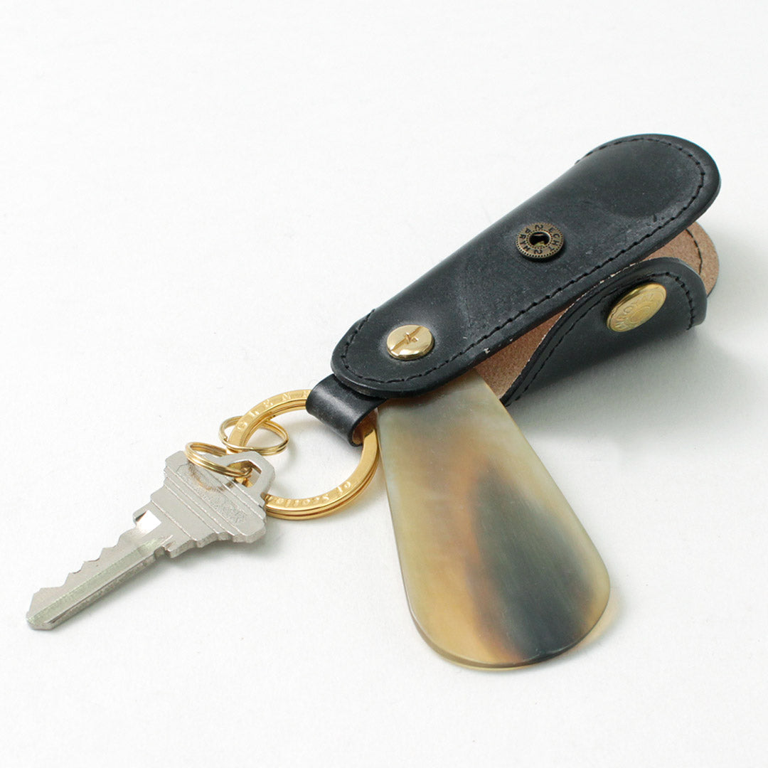 【正規品】GLENROYAL(グレンロイヤル) ポケット シューホーン 靴ベラ キーホルダー