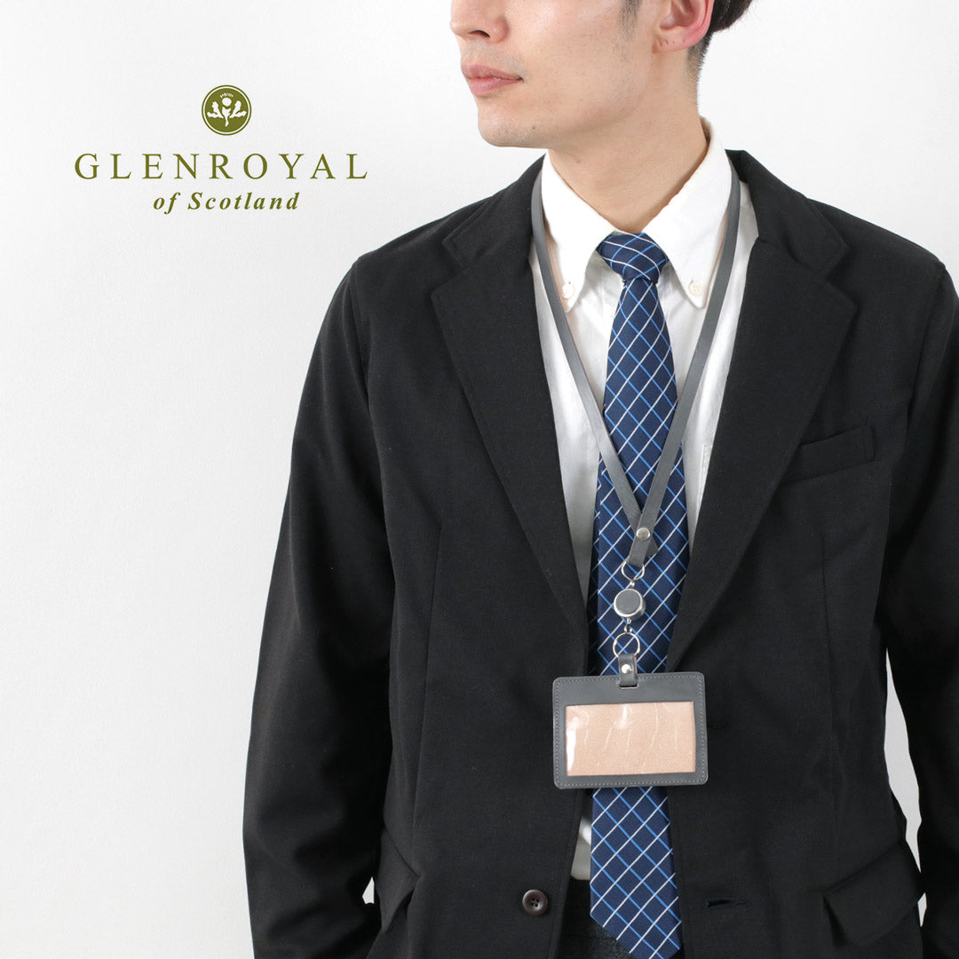 【正規品】GLENROYAL(グレンロイヤル) リールストラップ付IDケース
