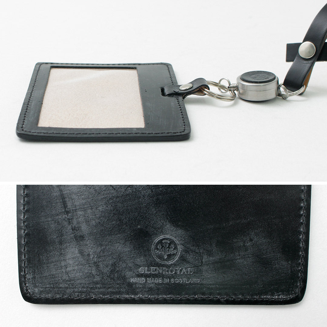 【正規品】GLENROYAL(グレンロイヤル) リールストラップ付IDケース