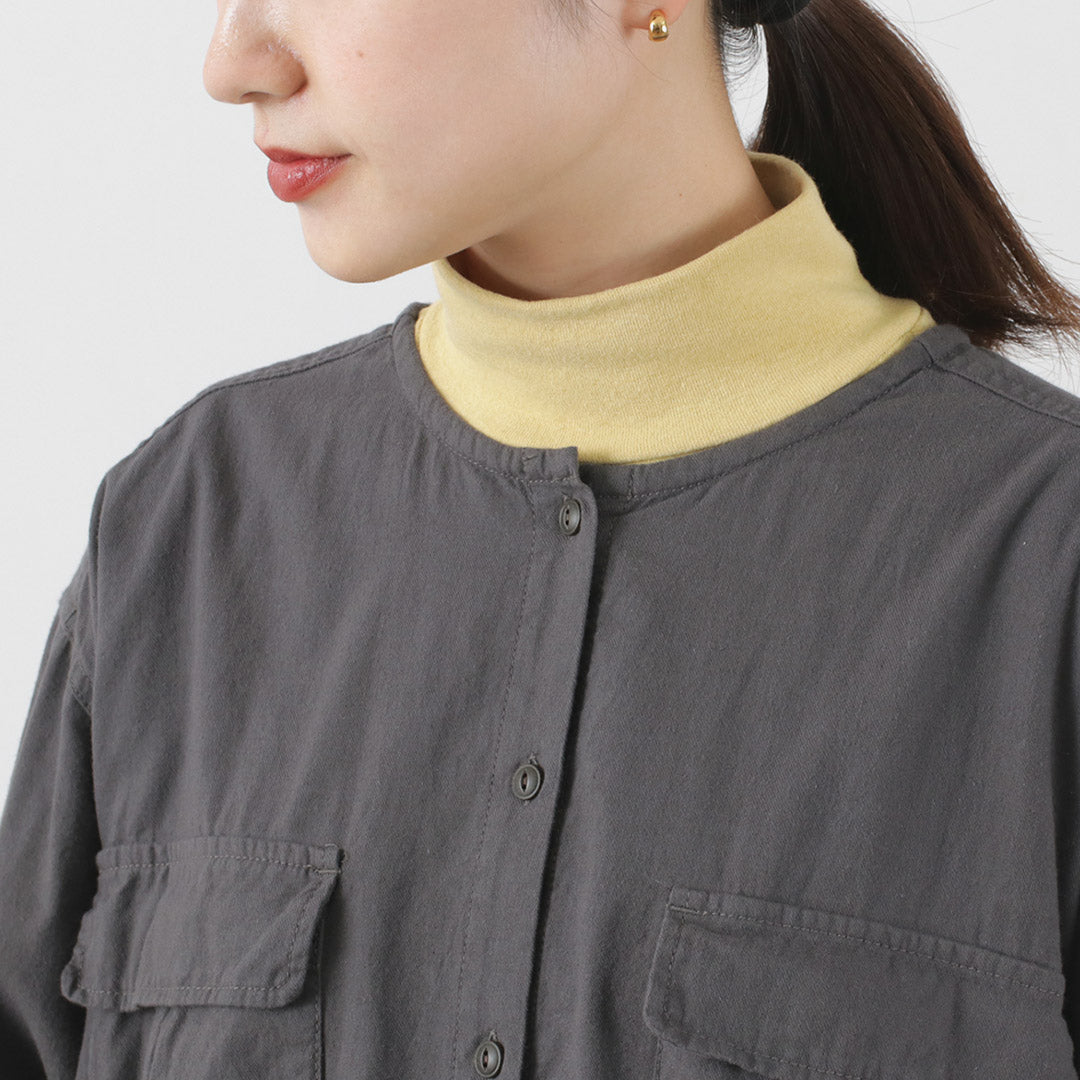 【30%OFF】TUMUGU(ツムグ) ナチュラルピーチワッシャービエラ コートワンピース