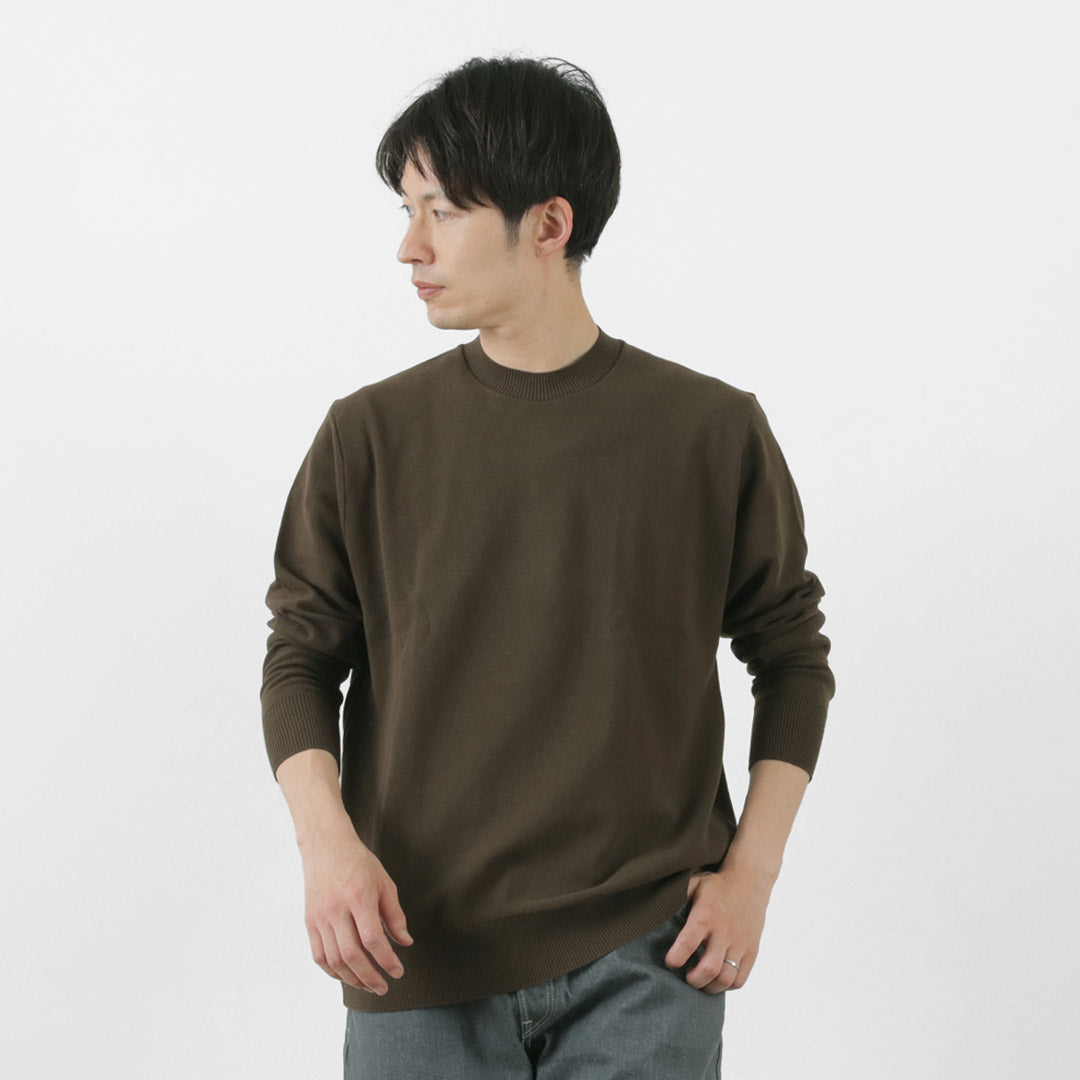 GICIPI(ジチピ)Riccio リーッチョ クルーネック リラックスフィット ロングスリーブニットソー