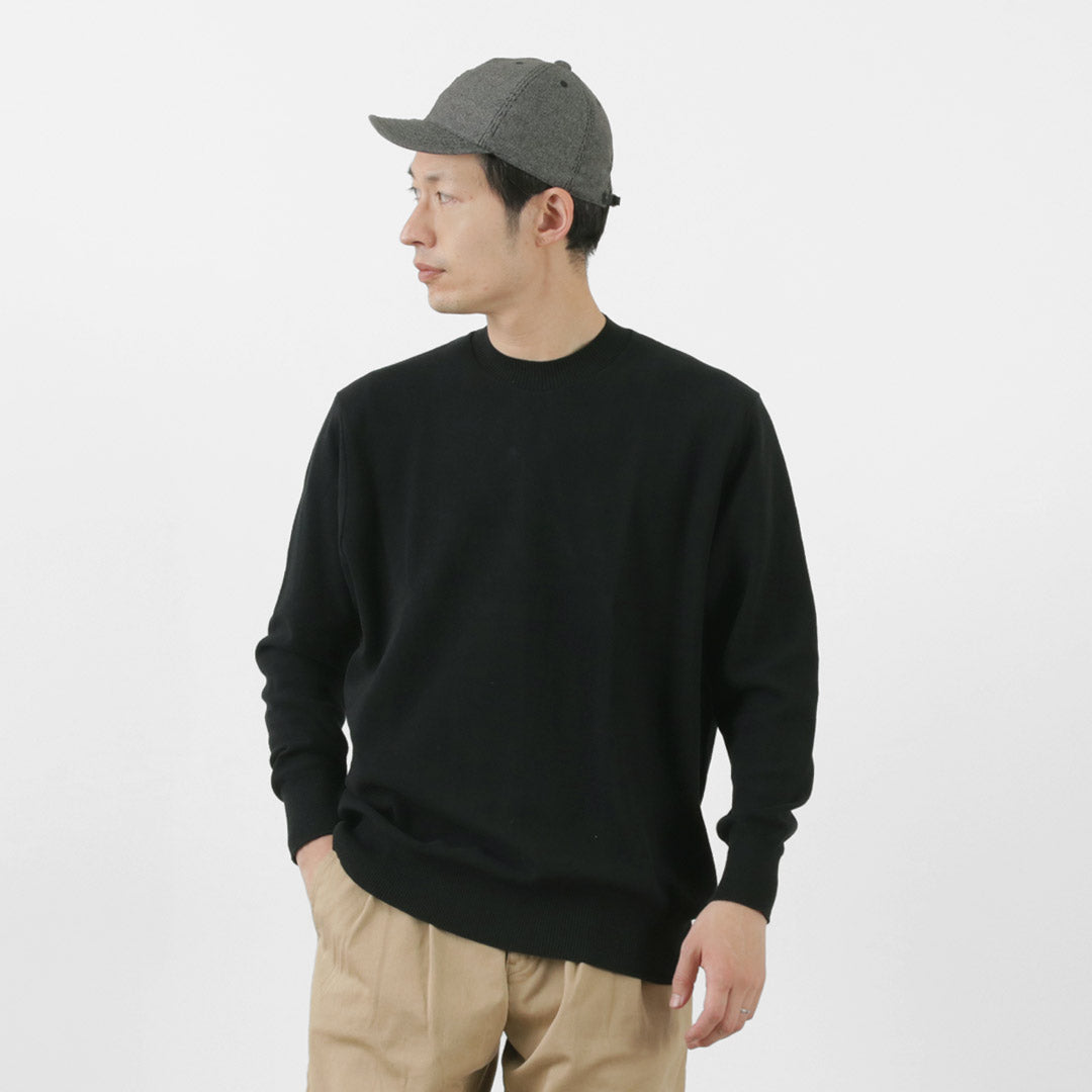 GICIPI(ジチピ)Riccio リーッチョ クルーネック リラックスフィット ロングスリーブニットソー