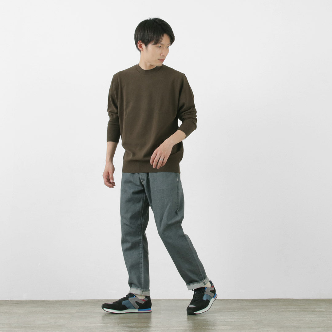 GICIPI(ジチピ)Riccio リーッチョ クルーネック リラックスフィット ロングスリーブニットソー