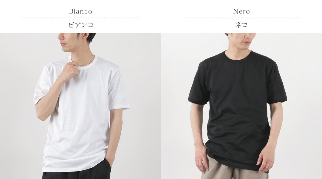 GICIPI(ジチピ) アンノーネ クルーネック ベーシックTシャツ