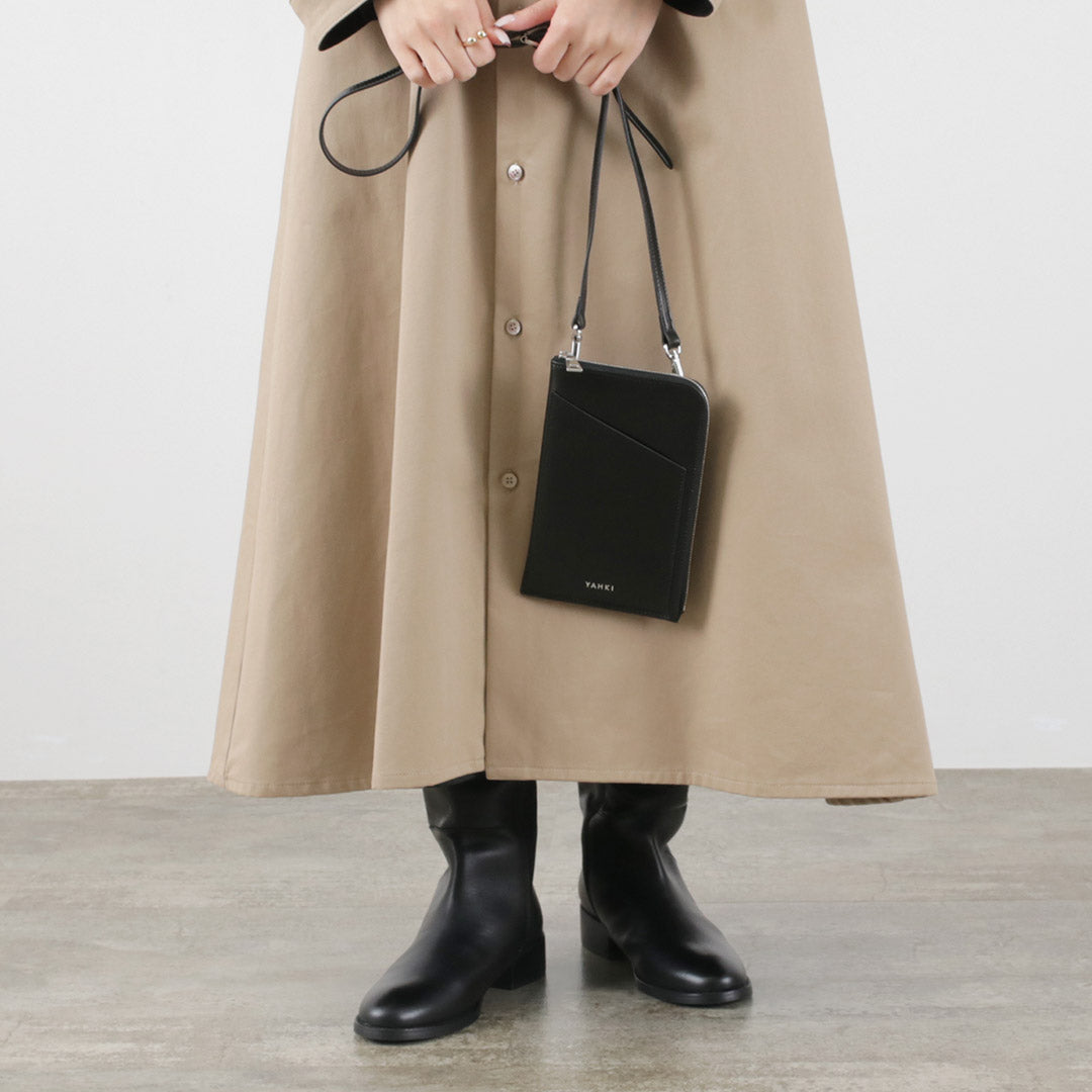 【50%OFF】YAHKI(ヤーキ) ショルダーストラップ スマホウォレット