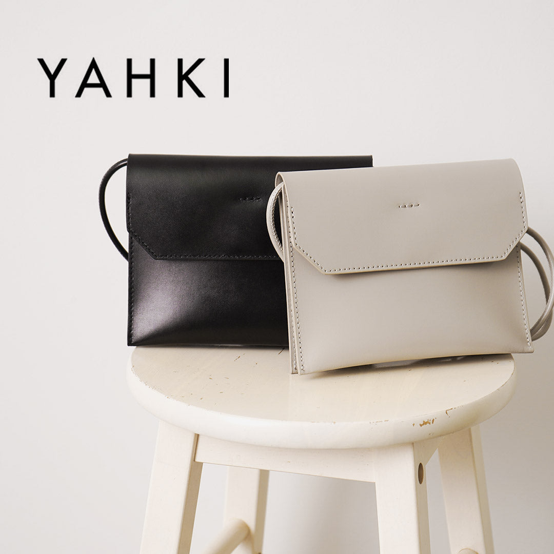 【40%OFF】YAHKI(ヤーキ) スクエア フラップミニショルダー W FACE