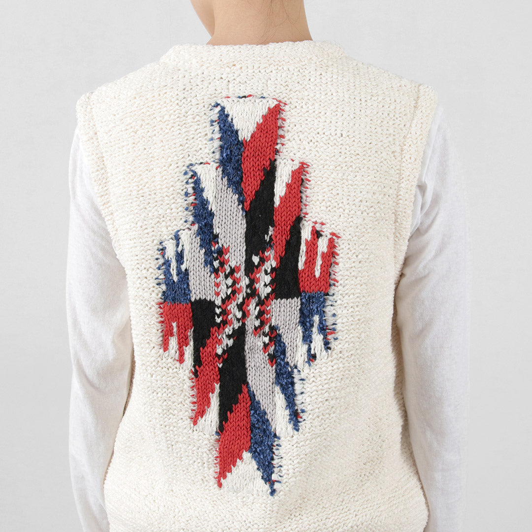 【40%OFF】COOHEM(コーヘン) チマヨ ツイード ニットベスト