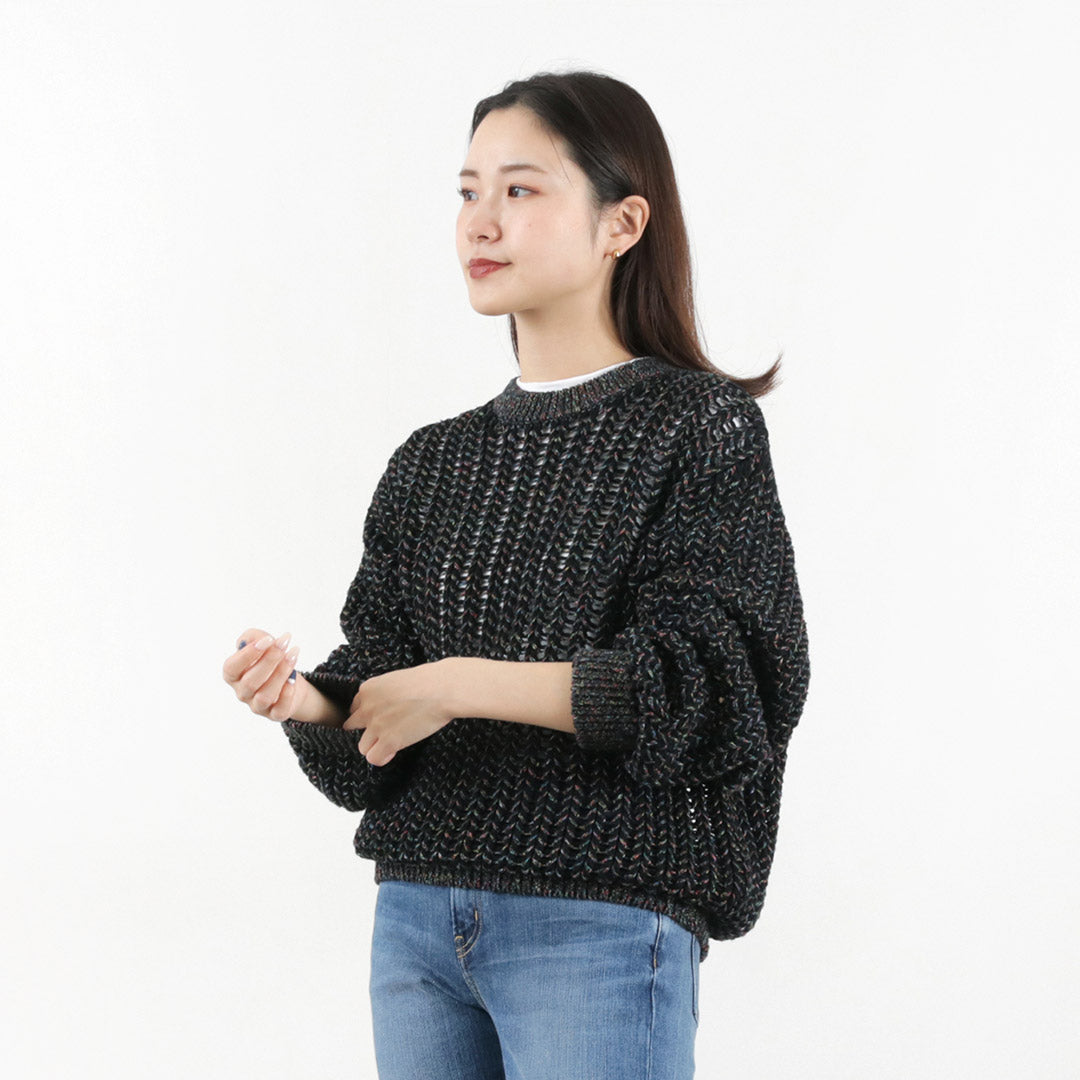 【40%OFF】COOHEM(コーヘン) ネップカラー ニットプルオーバー