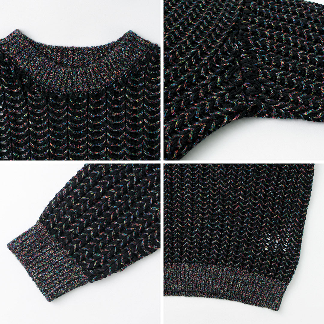 【40%OFF】COOHEM(コーヘン) ネップカラー ニットプルオーバー