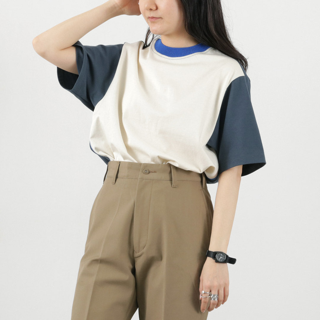 【20%OFF】COOHEM(コーヘン) ニットサイドライン Tシャツ