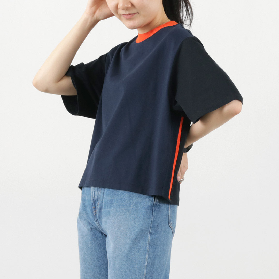 【20%OFF】COOHEM(コーヘン) ニットサイドライン Tシャツ
