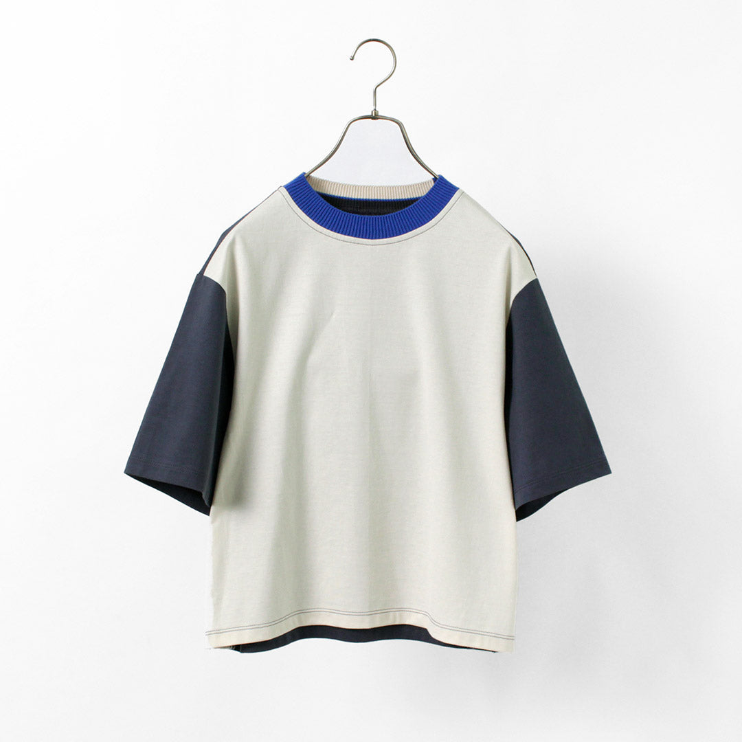 【20%OFF】COOHEM(コーヘン) ニットサイドライン Tシャツ