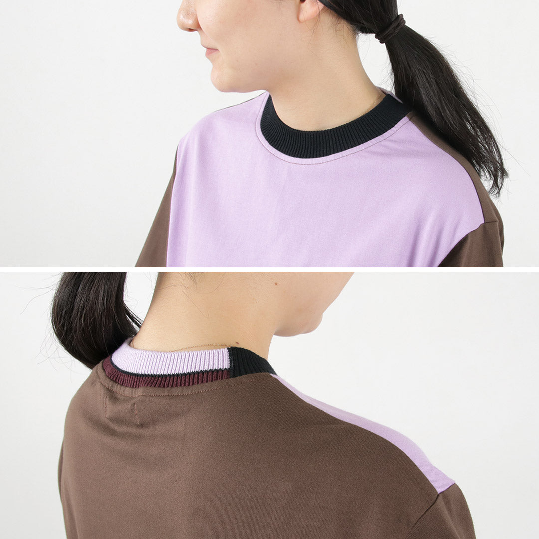 【20%OFF】COOHEM(コーヘン) ニットサイドライン Tシャツ