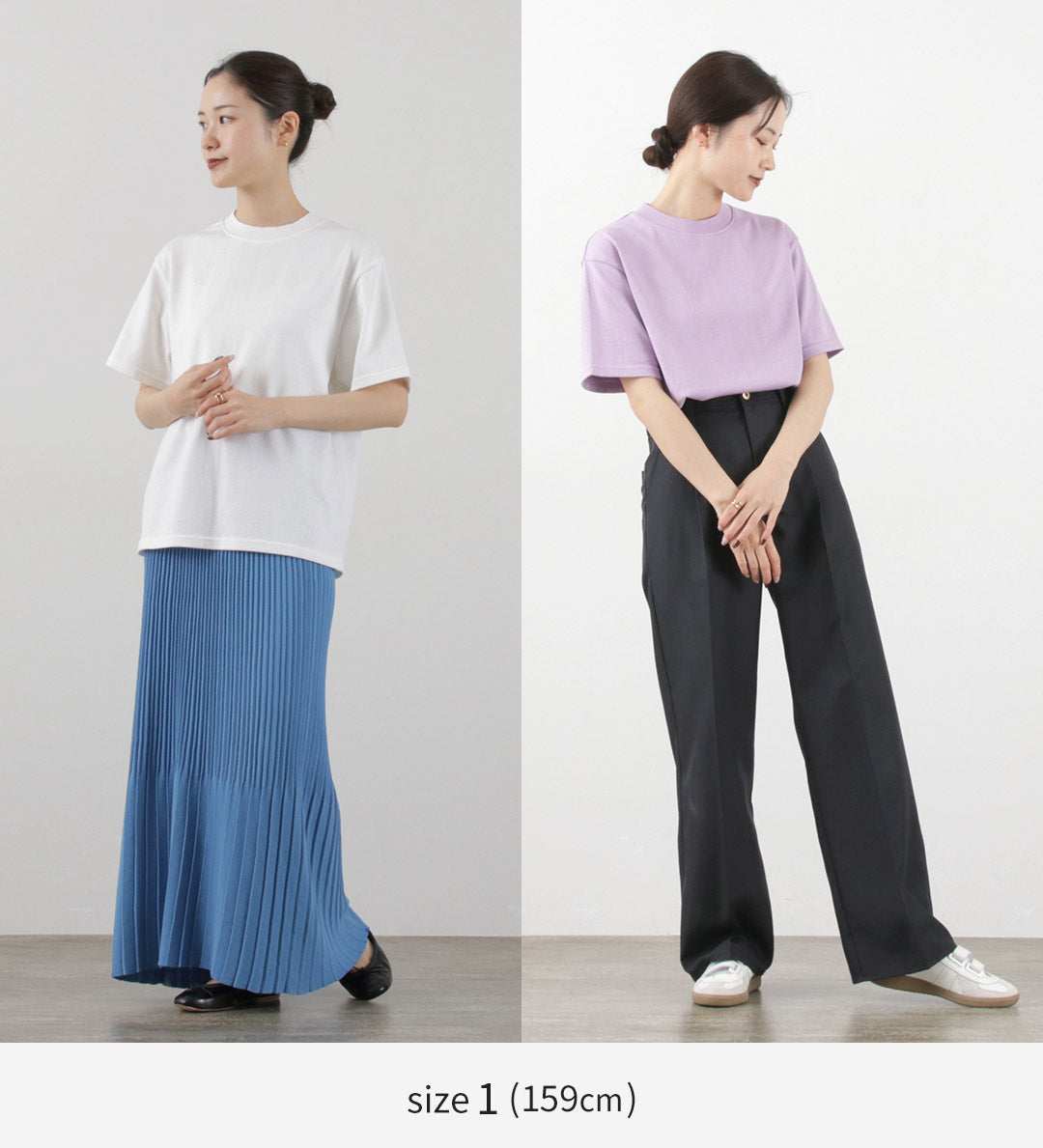 【20%OFF】YONETOMI NEW BASIC(ヨネトミニューベーシック) ヨコ 丸胴 ニットTシャツ